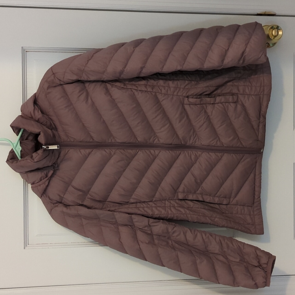 London Fog Dusty Rose Down Puffer Jacket
